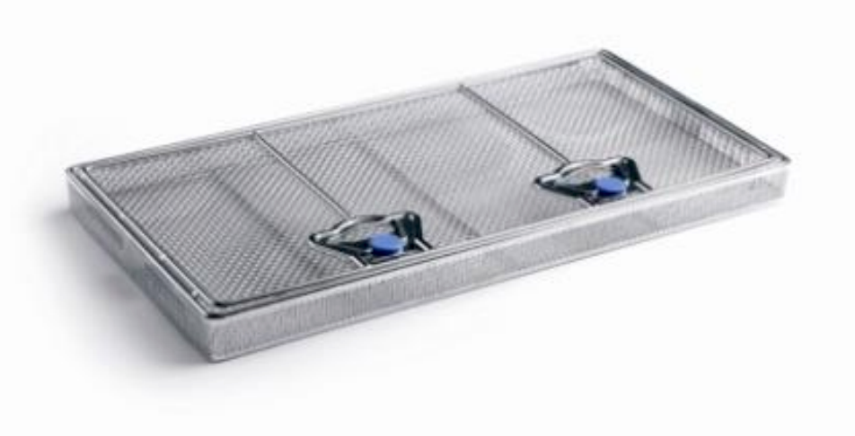Fine Mesh Stainless Steel instrument Basket with Lid